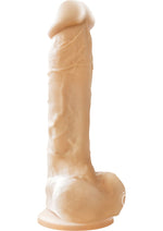 Load image into Gallery viewer, Colours Pleasures Silicone Dildo - Vanilla - 8in
