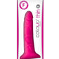 Colours Pleasures Silicone Thin Dildo