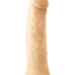 Colours Pleasures Silicone Vibrating Dildo - Vanilla - 7in