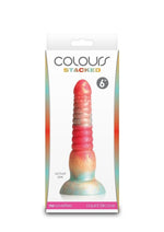 Load image into Gallery viewer, Colours Stacked Silicone Dildo
