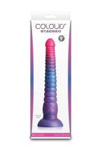 Load image into Gallery viewer, Colours Stacked Silicone Dildo