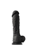 Load image into Gallery viewer, Coloursoft Silicone Dildo - Black - 8in
