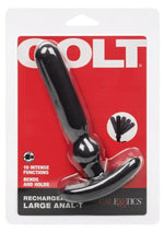 Load image into Gallery viewer, Colt Rechargeable Anal-T Silicone Probe - Black - Large