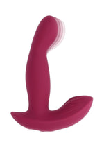 Load image into Gallery viewer, Come On Over Rechargeable Silicone Dual Vibrator with Remote Control - Red
