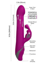 Load image into Gallery viewer, Commotion Rhumba Rechargeable Silicone Rabbit Vibrator
