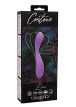 Load image into Gallery viewer, Contour Demi Rechargeable Silicone Vibrator - Purple