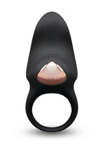 Load image into Gallery viewer, Coquette The After Party Silicone Rechargeable Couples Ring - Black/Gold
