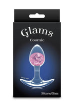 Load image into Gallery viewer, Cosmic Glams Silicone Anal Plug - Pink - Small