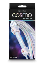 Load image into Gallery viewer, Cosmo Bondage Flogger - Multicolor/Rainbow
