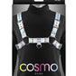 Cosmo Harness Dare Chest Harness - Multicolor/Rainbow - Large/XLarge