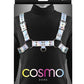 Cosmo Harness Dare Chest Harness - Multicolor/Rainbow - Medium/Small