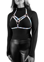 Load image into Gallery viewer, Cosmo Harness Vamp Chest Harness

