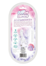 Load image into Gallery viewer, Cotton Candy Jawbreaker Rechargeable Silicone Vibrator with Clitoral Stimulator
