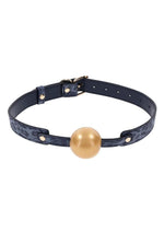 Load image into Gallery viewer, Cougar Ball Gag - Blue/Gold