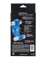 Load image into Gallery viewer, Couples Triple Orgasm Vibrating Cock Ring
