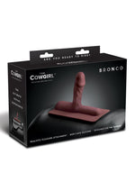 Load image into Gallery viewer, Cowgirl Bronco Silicone Attachment - Chocolate
