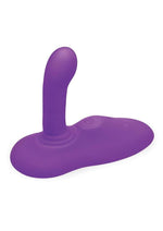 Load image into Gallery viewer, Cowgirl Rodeo Rider Silicone Rechargeable G-Spot Thrusting Grinding and Tapping Dildo - Purple
