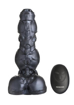 Load image into Gallery viewer, Creature Cock Thrusting and Vibrating Rechargeable Silicone Dildo - Gray/Grey