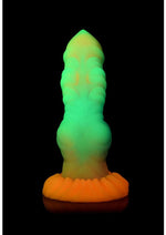 Load image into Gallery viewer, Creature Cocks Alien Invader Gitd Dildo
