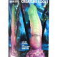 Creature Cocks Aqua Phoenix Silicone Dildo - Multicolor