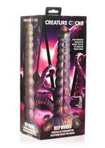 Load image into Gallery viewer, Creature Cocks Deep Invader Tentacle Ovipositor Silicone Dildo - Multicolor