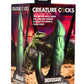 Creature Cocks Dickosaur Dinosaur Silicone Dildo - Black/Green