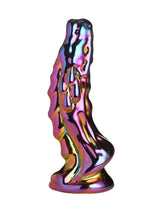 Load image into Gallery viewer, Creature Cocks Dragon Glass Dildo - Multicolor