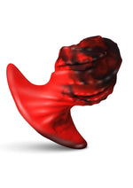 Load image into Gallery viewer, Creature Cocks Dragonspawn Silicone Butt Plug - Red - Large