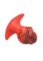 Load image into Gallery viewer, Creature Cocks Dragonspawn Silicone Butt Plug - Red - Medium