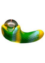 Load image into Gallery viewer, Creature Cocks Electric Eye Plasma Rechargeable Silicone Light-Up Vibrator - Green/Yellow

