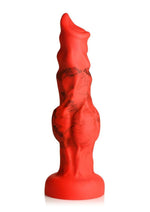 Load image into Gallery viewer, Creature Cocks Fire Hound Silicone Dildo