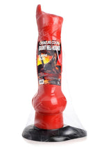 Load image into Gallery viewer, Creature Cocks Giant Hell Hound Canine Silicone Dildo - Red