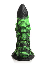 Load image into Gallery viewer, Creature Cocks Glowzilla Glow In The Dark Silicone Dildo
