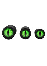 Load image into Gallery viewer, Creature Cocks Green Eye Silicone Butt Plug
