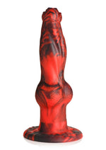 Load image into Gallery viewer, Creature Cocks Hell Wolf Silicone Rechargeable Thrusting and Vibrating Dildo