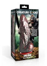 Load image into Gallery viewer, Creature Cocks King Kong Silicone Dildo - Multicolor
