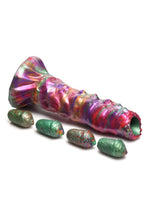 Load image into Gallery viewer, Creature Cocks Larva Silicone Ovipositor Dildo with Eggs
