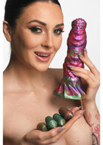 Load image into Gallery viewer, Creature Cocks Larva Silicone Ovipositor Dildo with Eggs
