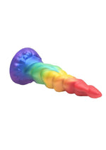Load image into Gallery viewer, Creature Cocks Magic Rider Unicorn Silicone Dildo - Multicolor/Rainbow