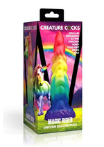 Load image into Gallery viewer, Creature Cocks Magic Rider Unicorn Silicone Dildo
