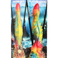 Creature Cocks Majestic Merman Silicone Dildo - Rainbow