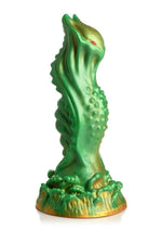 Load image into Gallery viewer, Creature Cocks Nebula Alien Silicone Dildo - Gold/Green/Red
