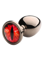 Load image into Gallery viewer, Creature Cocks Red Eye Metal Butt Plug