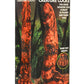 Creature Cocks Sabretooth Silicone Dildo - Black/Orange