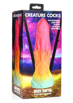 Load image into Gallery viewer, Creature Cocks Shape Shifter Alien Silicone Dildo - Multicolor
