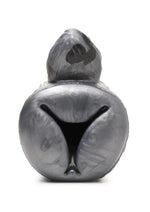 Load image into Gallery viewer, Creature Cocks She-Wolf Silicone Stroker - Black/Silver
