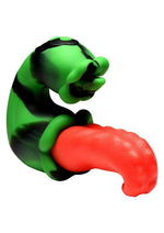 Load image into Gallery viewer, Creature Cocks Tongue Lasher Rechargeable Silicone Vibrator - Green