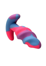 Load image into Gallery viewer, Creature Cocks Unicorn Swirl Silicone Butt Plug