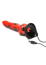Load image into Gallery viewer, Creature Cocks Vibra Beast Vibrating Silicone Dildo