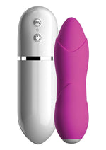 Load image into Gallery viewer, Crush Blossom Wired Remote Control Silicone Textured Bullet Waterproof

